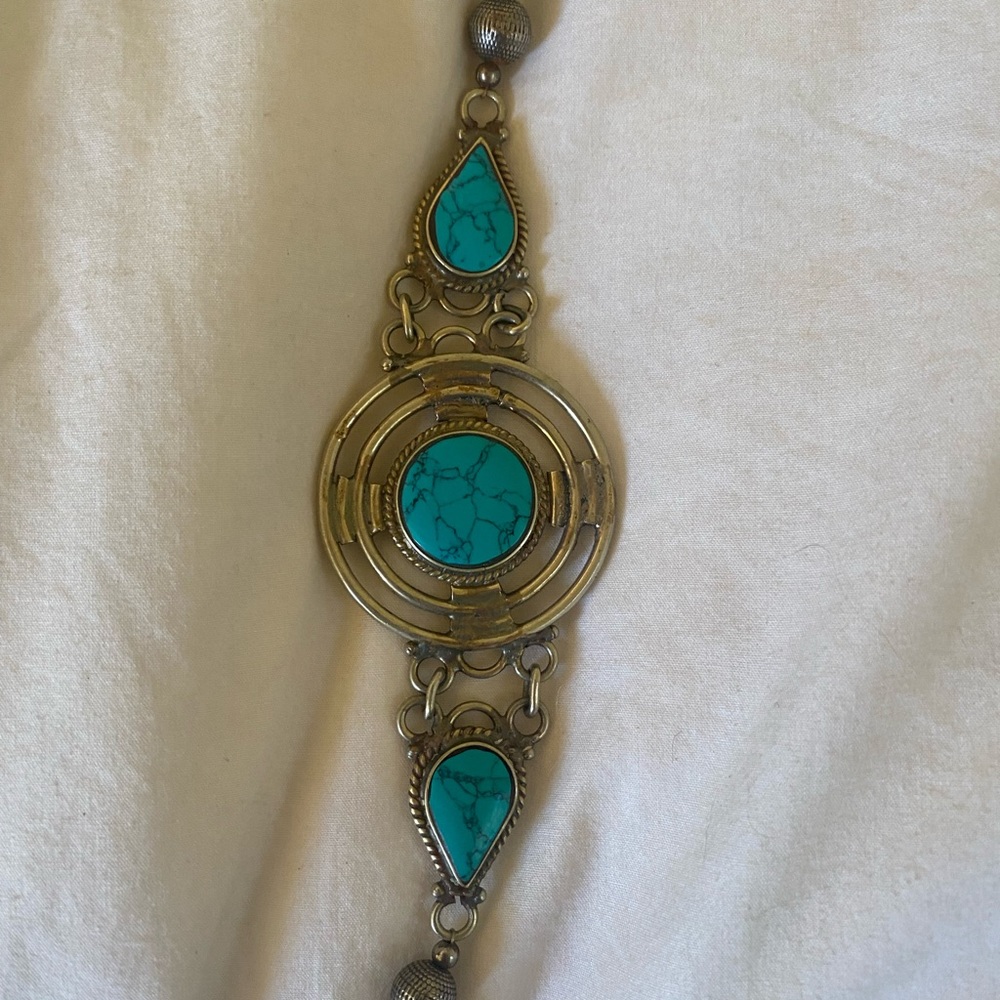 Silver and Turquoise bracelet